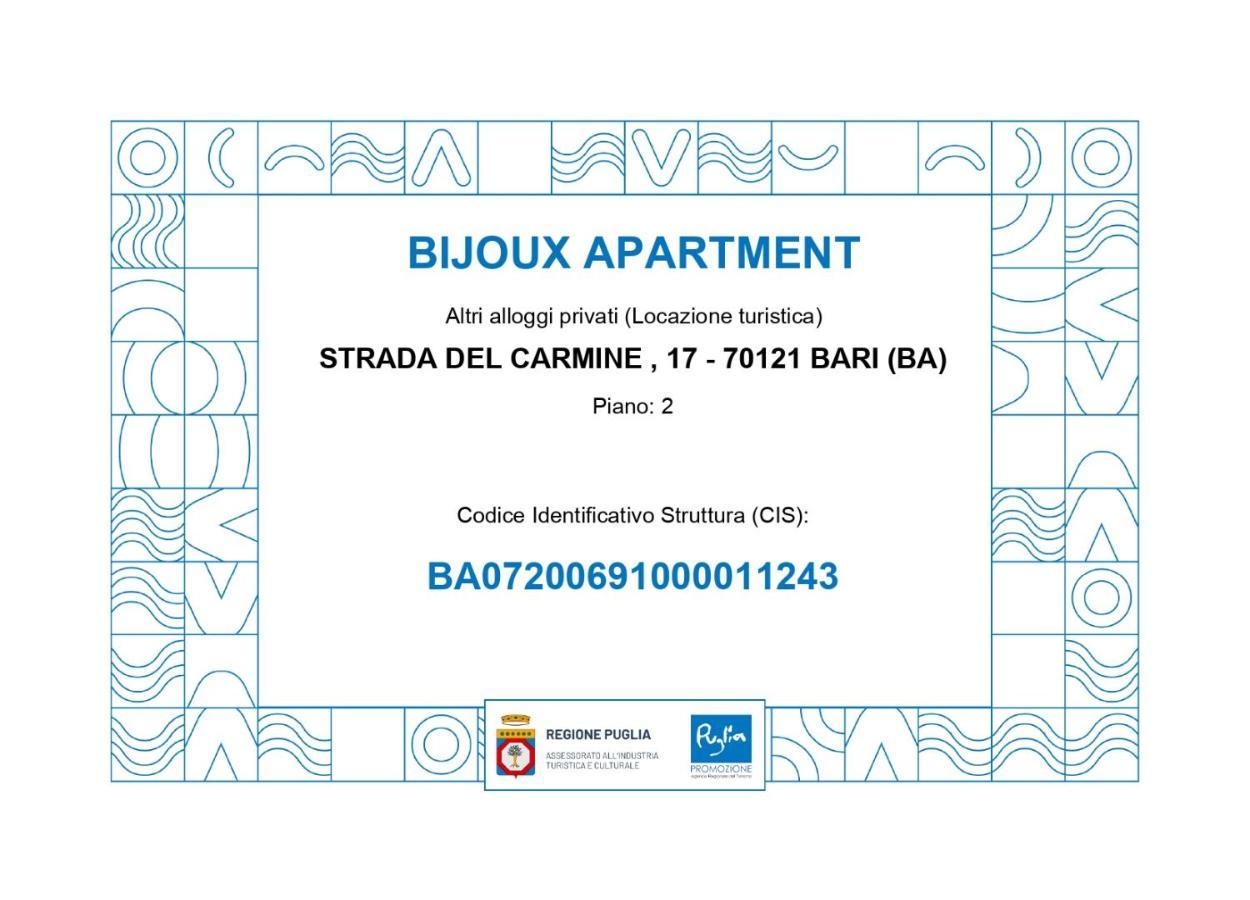Bijoux Luxury Apartment In Old Town 바리 외부 사진
