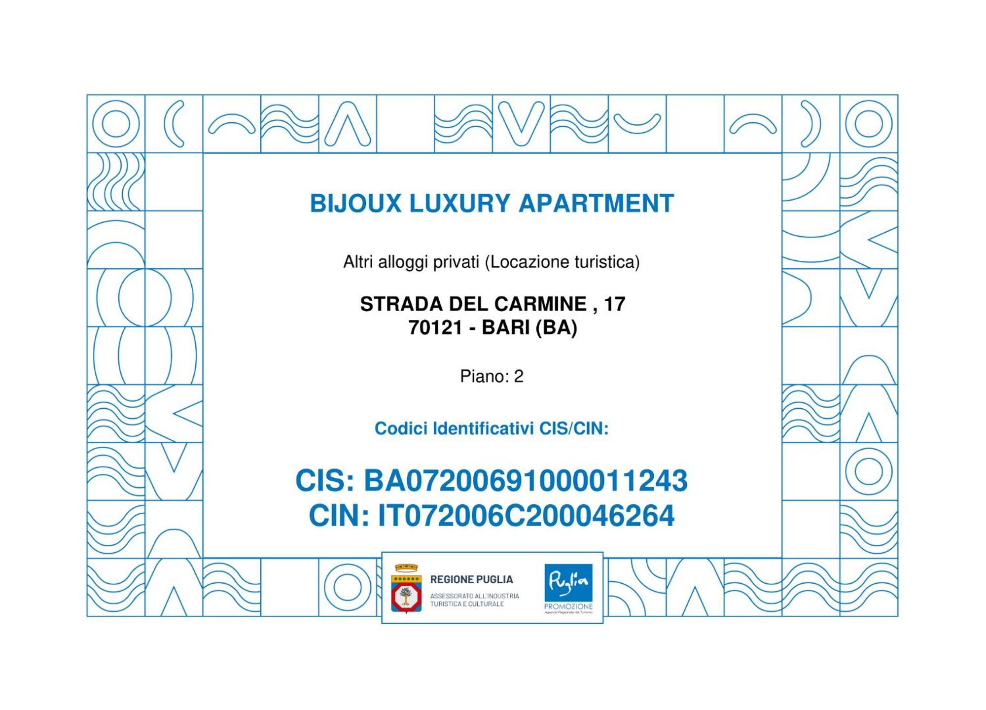 Bijoux Luxury Apartment In Old Town 바리 외부 사진